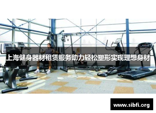 上海健身器材租赁服务助力轻松塑形实现理想身材